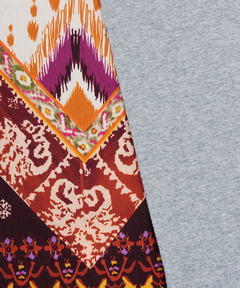 チチカカ |バックコンビプリントワンピース