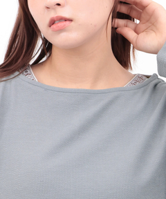 チチカカ |サカリバ肩チロリードルマンチュニック