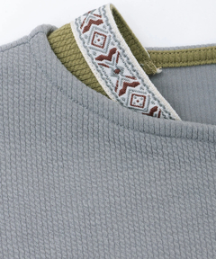 チチカカ |サカリバ肩チロリードルマンチュニック