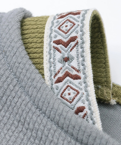 チチカカ |サカリバ肩チロリードルマンチュニック