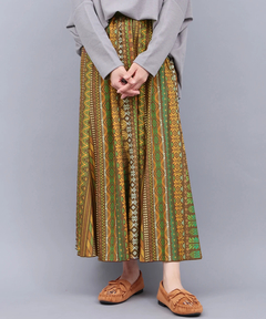 チチカカ |ファブリックプリントジャージースカート