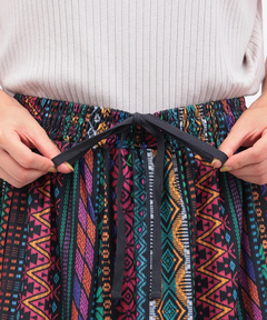 チチカカ |ファブリックプリントジャージースカート