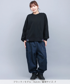 チチカカ |バックファブリックプリントプルオーバー