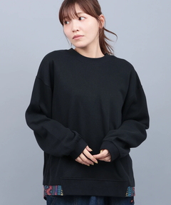 チチカカ |バックファブリックプリントプルオーバー