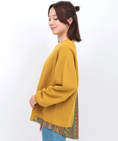 チチカカ |バックファブリックプリントプルオーバー