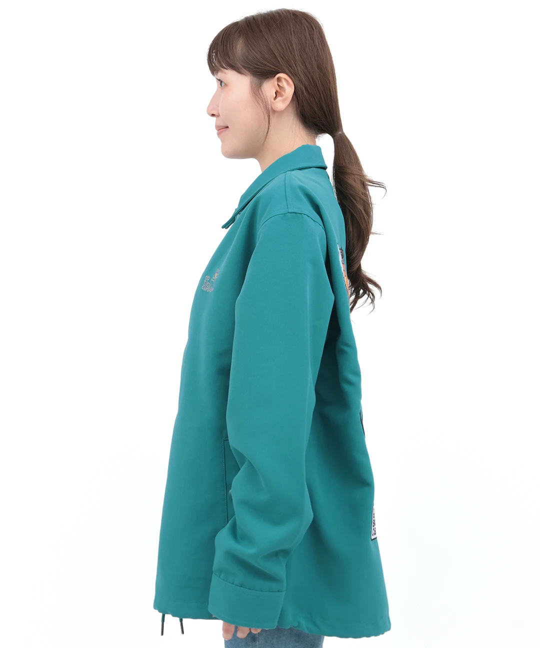 go slow caravan キャンバスワッペンコーチジャケット【WEB限定