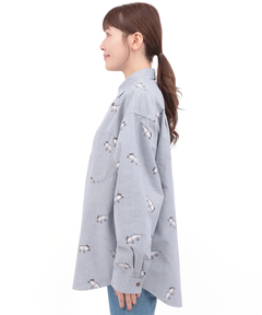 チチカカ |go slow caravan オックス総柄プリントシャツ【WEB限定】