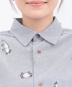 チチカカ |go slow caravan オックス総柄プリントシャツ【WEB限定】