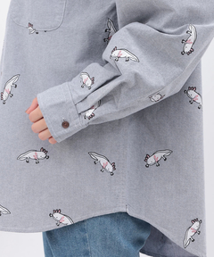 チチカカ |go slow caravan オックス総柄プリントシャツ【WEB限定】