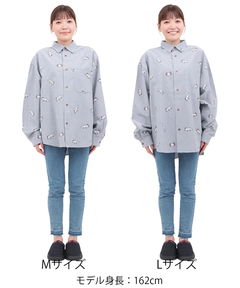 チチカカ |go slow caravan オックス総柄プリントシャツ【WEB限定】