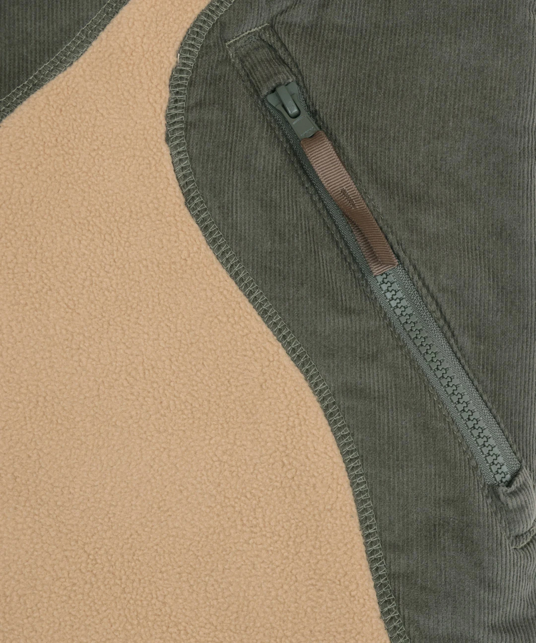 go slow caravan マイクロフリース×コーデュロイジャケット【WEB限定