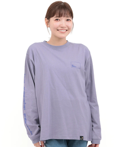 チチカカ |go slow caravan USAコットンスクエアロゴバックプリントTシャツ【WEB限定】