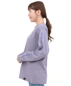 チチカカ |go slow caravan USAコットンスクエアロゴバックプリントTシャツ【WEB限定】