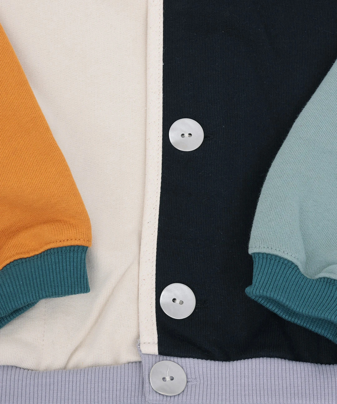 go slow caravan 裏毛クレイジーカーディガン【WEB限定