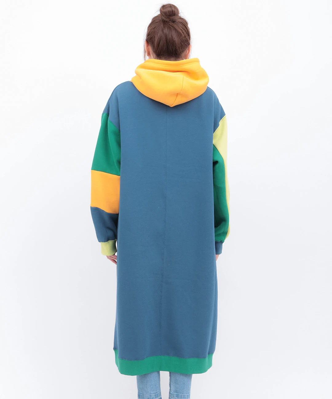 go slow caravan 裏起毛クレイジーパーカーワンピース【WEB限定