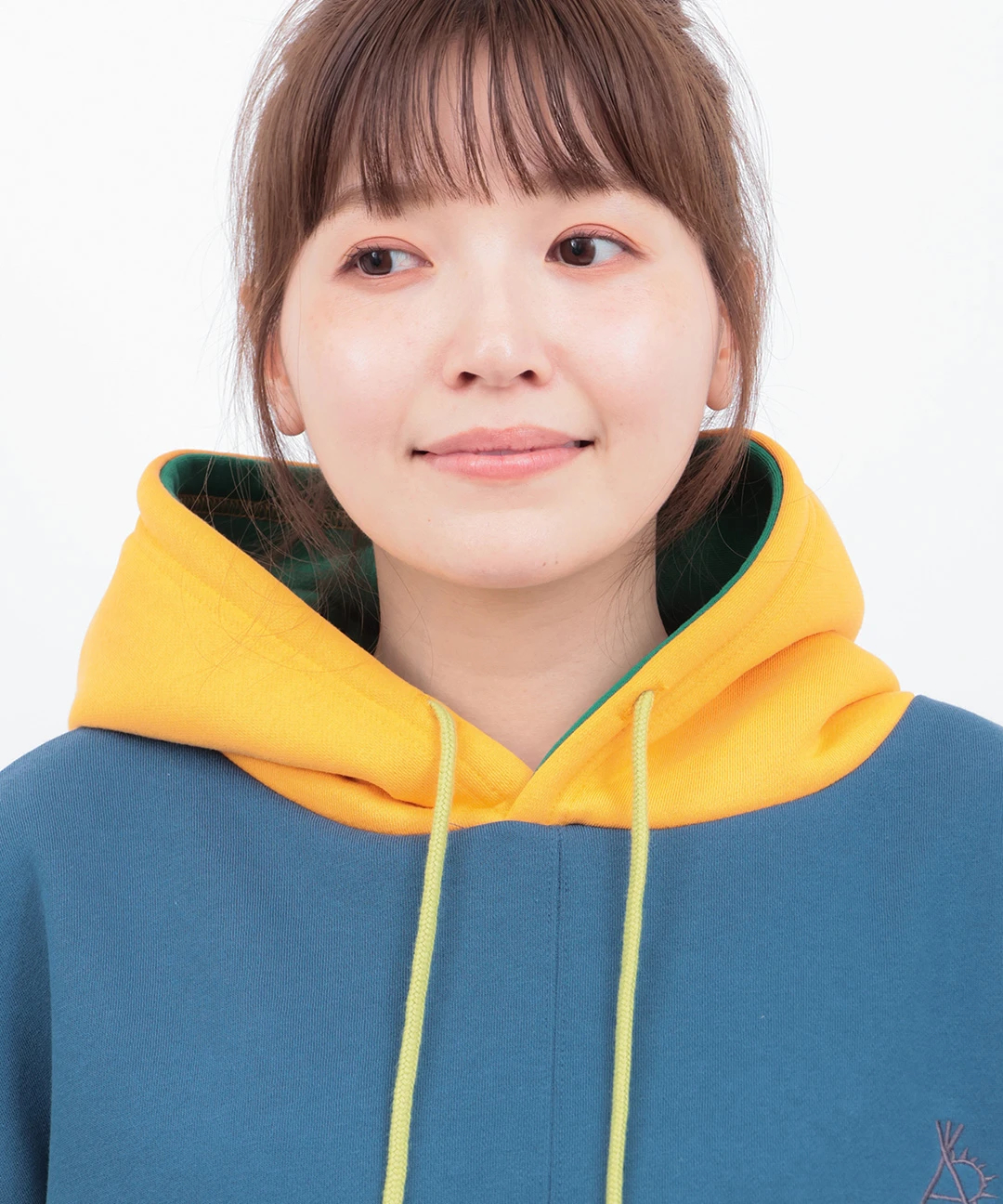 go slow caravan 裏起毛クレイジーパーカーワンピース【WEB限定