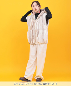 チチカカ |Orale! ボアジップフードベスト