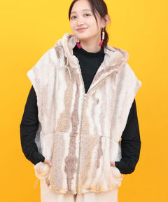 チチカカ |Orale! ボアジップフードベスト