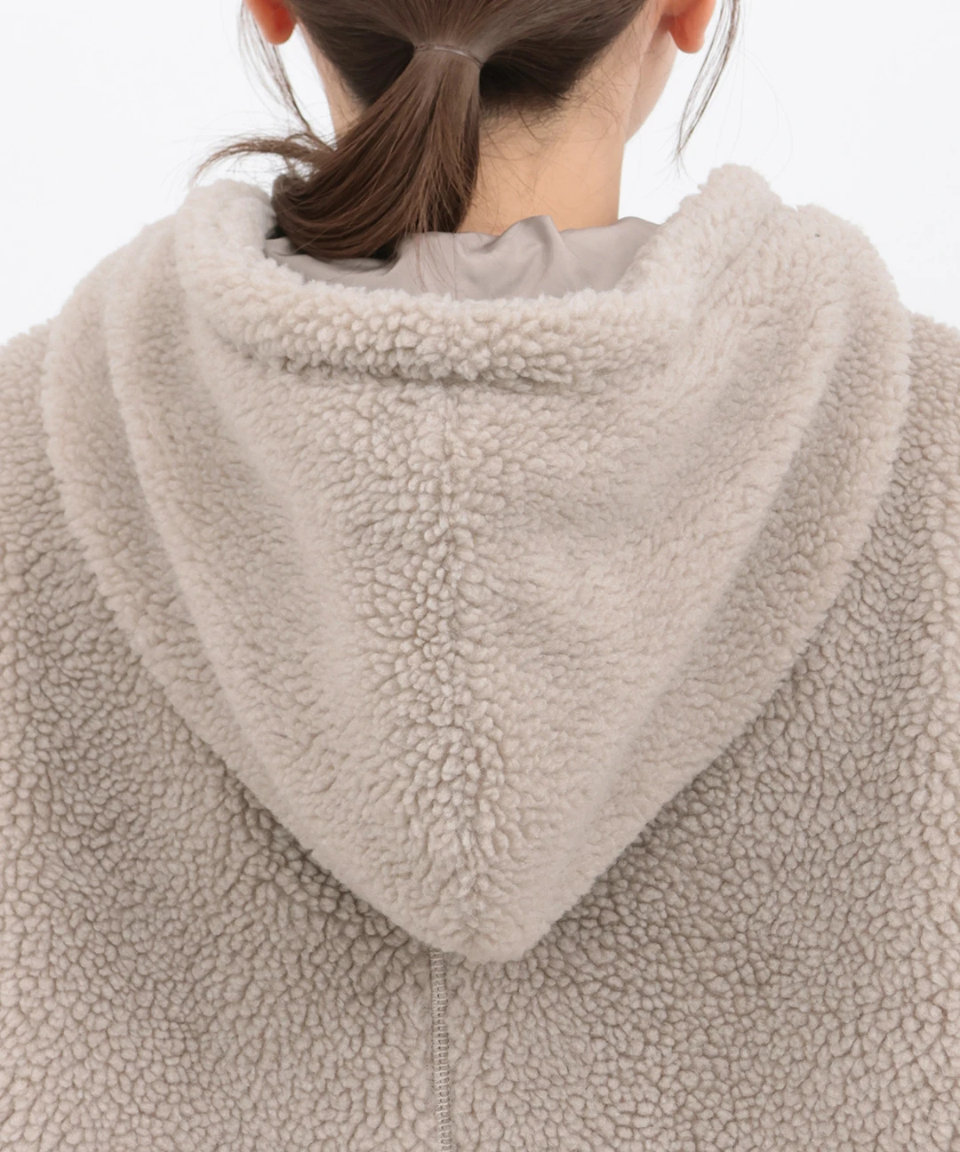 Orale! ボアジップフードベスト【2月24日(火)15時までの限定価格