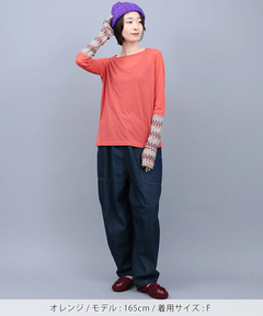 チチカカ |クシュクシュスリーブシアーTシャツ