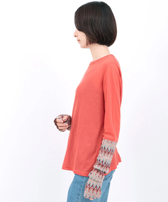 チチカカ |クシュクシュスリーブシアーTシャツ