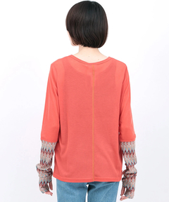 チチカカ |クシュクシュスリーブシアーTシャツ