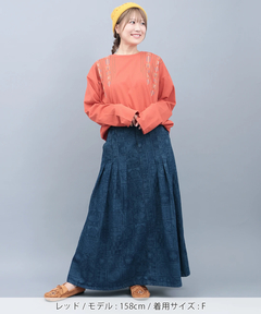 チチカカ |チマヨステッチロングTシャツ