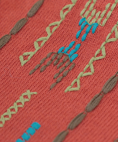 チチカカ |チマヨステッチロングTシャツ