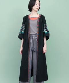 美品 TITICACA オールインワン サロペット 刺繍 エスニック アジアン 美品 TITICACA オールインワン サロペット 刺繍 エスニック アジアン