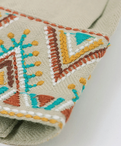 チチカカ |Rico カンタ刺繍モチーフシャツ
