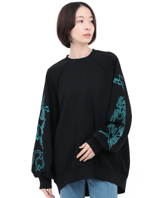 チチカカ |ナスカ刺繍スリーブプルオーバー