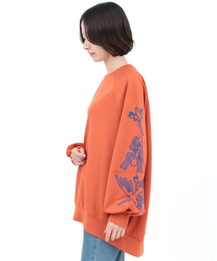 チチカカ |ナスカ刺繍スリーブプルオーバー