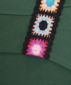 チチカカ |クロシェテープスウェットプルオーバー