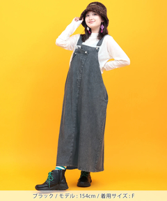 チチカカ |Orale! ケミカルデニムサロペットスカート