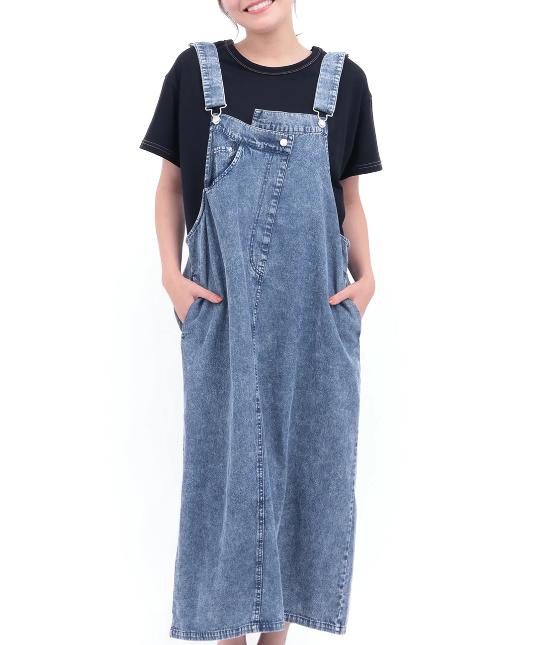 Orale! ケミカルデニムサロペットスカート / サロペット