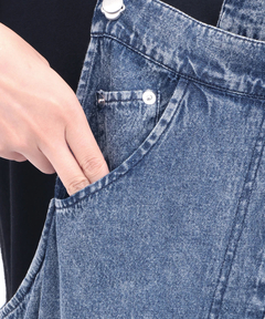 チチカカ |Orale! ケミカルデニムサロペットスカート