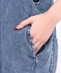 チチカカ |Orale! ケミカルデニムサロペットスカート