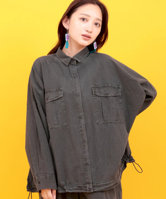 チチカカ |Orale! シアサッカーピグメントシャツ