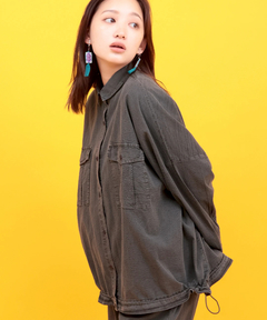 チチカカ |Orale! シアサッカーピグメントシャツ