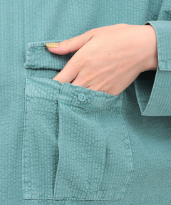 チチカカ |Orale! シアサッカーピグメントシャツ