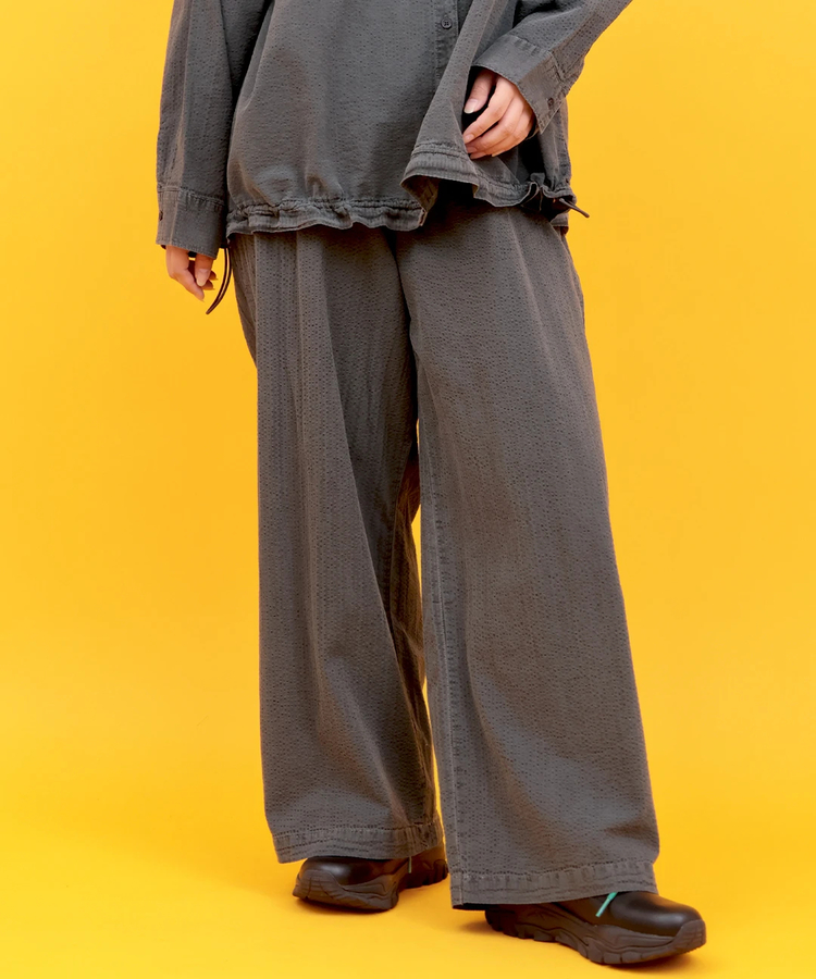 チチカカ |Orale! シアサッカーピグメントパンツ