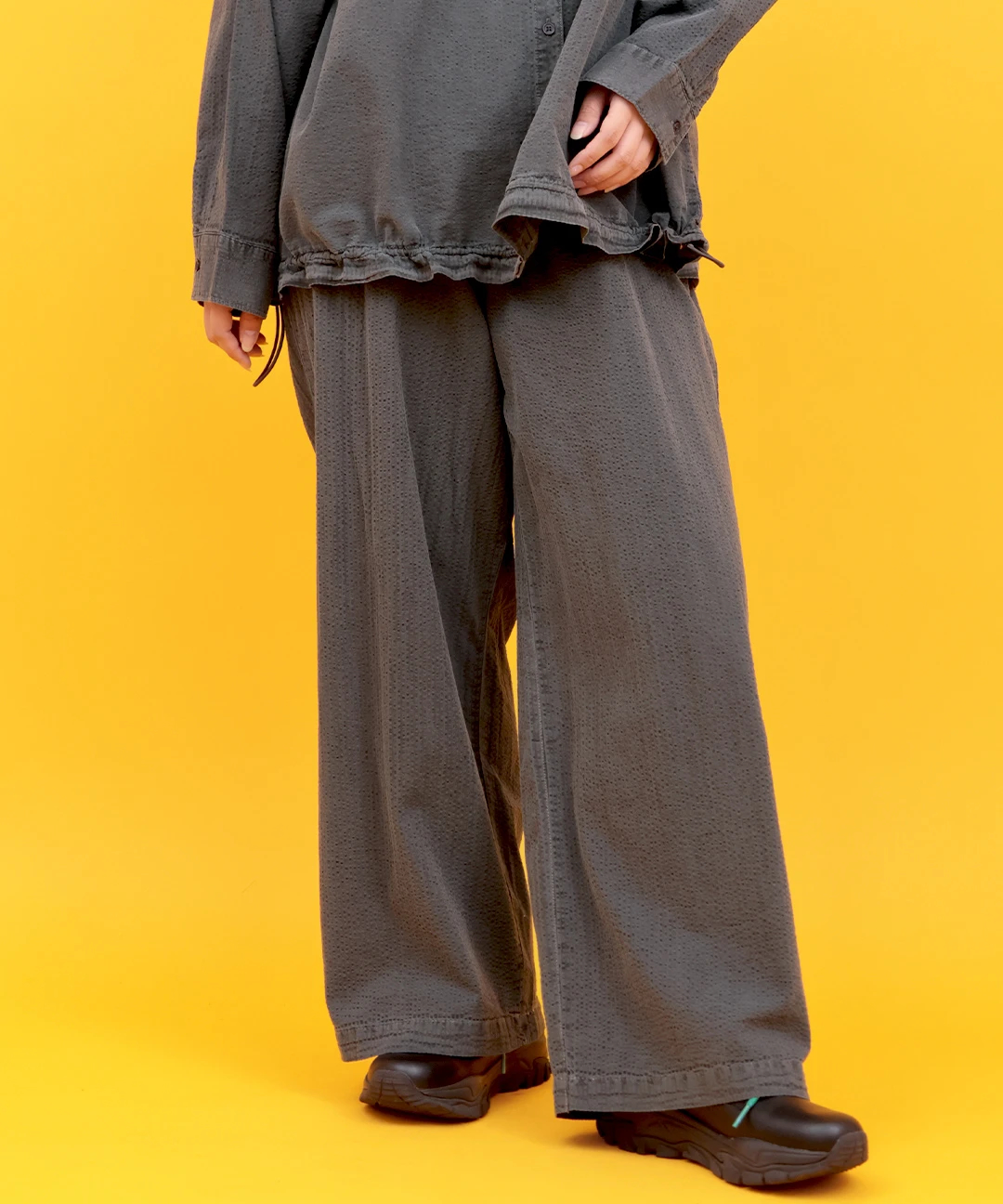 Orale! シアサッカーピグメントパンツ / パンツ | エスニック