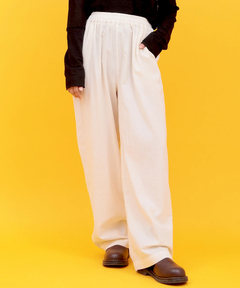 チチカカ |Orale! シアサッカーピグメントパンツ