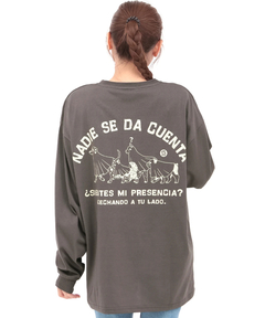 チチカカ |おばけアニマルバックプリントロングTシャツ