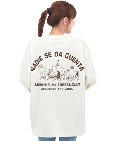 チチカカ |おばけアニマルバックプリントロングTシャツ