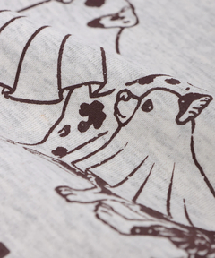 チチカカ |おばけアニマルバックプリントロングTシャツ