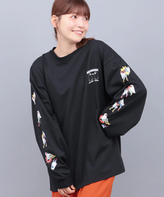 チチカカ |おばけルチャプリントロングTシャツ