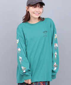 チチカカ |おばけルチャプリントロングTシャツ