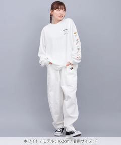 チチカカ |おばけルチャプリントロングTシャツ