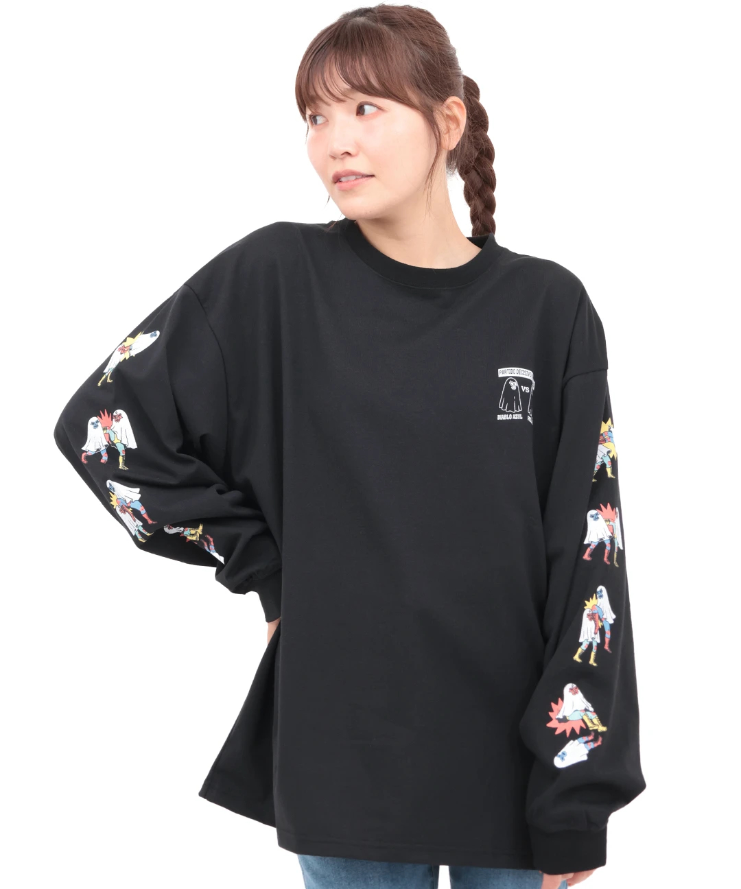 おばけルチャプリントロングTシャツ / Tシャツ・カットソー